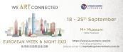 Banner of the European Week and Night